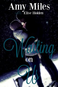 Beautiful, attractive couple on  the ice rink