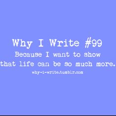 why-i-write